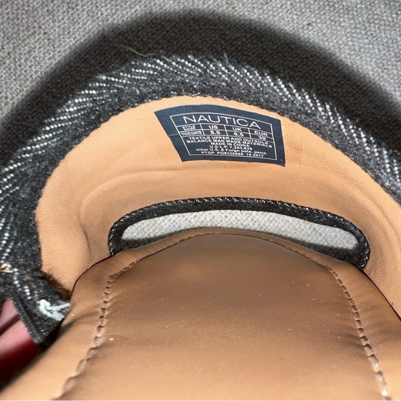 NAUTICA Tidegate Black White Stripe Espadrille Slides Slip On Sandals Womens 8.5 - Picture 10 of 15